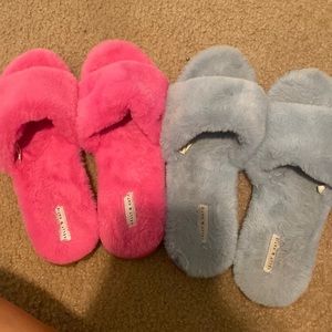 Fuzzy slides barely warn